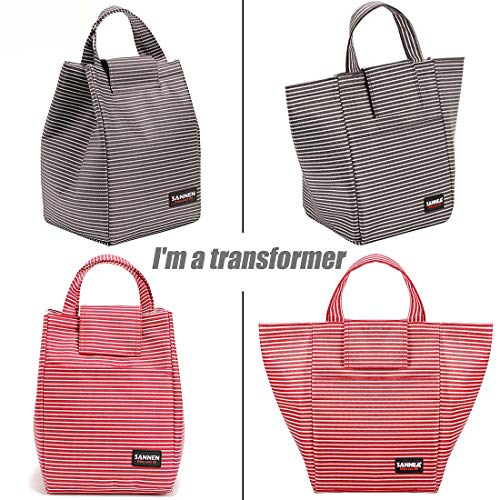 cute large lunch bolsas