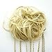 Merrylight Hair Extension Scrunchie Ponytail Synthetic Messy Bun Hair Piece (Blonde-863)