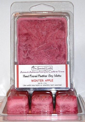 2 Pack Scented Soy Wax Melts - Winter Apple by The Scented Castle