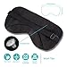 Silk Sleep Mask, Semboh Natural Eye Mask for Sleeping, Super-Smooth Eye Cover for Woman & Man Block Light 99% with Invisibility Nose Baffle