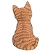 Pacific Giftware Realistic and Cute Orange Tabby Kitten Collectible Figurine Amazing Detail Glass Eyes Hand Painted Resi