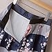 Hanlolo Womens Floral Skirt Casual High Waist Midi A Line Skrits Dress 10