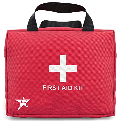 5 Star Complete First Aid Kit Medical Emergency Bag 102 Pieces