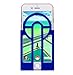 Nicexx(TM) iPhone 6 Poke Ball Aimer Aim Case Pokeball Pokemon Go Sight Hard PC Case for iPhone 6 (Dark Blue)