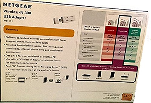 NETGEAR WN111 Wireless-N 300 USB Adapter