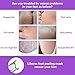 Exfoliating Foot Mask Wokaar Foot Mask Peeling Nourishing Socks Exfoliating Socks Calluses and Dead Skin Remover 4 Pairs