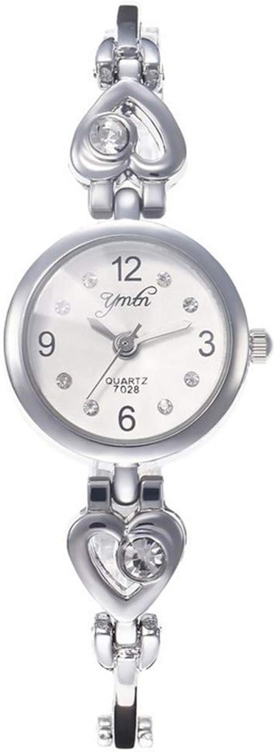 Amazon 女性のファッションシンプルなデジタルハートブレスレットブレスレットクォーツ腕時計 クォーツウォッチ超薄型 防水 アナログクオーツ腕時計 メンズ レディース スポーツ腕時計 ビジネス 電子 腕時計スポーツウォッチ メンズ腕時計 腕時計 通販