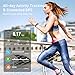Saikee Fitness Tracker, Activity Tracker Watch with Heart Rate Monitor, Sleep Monitor, Step Counter Fitness Watch IP67 Waterproof Pedometer, Compatible with iPhone & Android (Black)