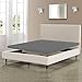 Continental Sleep, 1.5-Inch Split Bunkie Board for Mattress/Bed, Fully Assembled, Improved Comfort and Support, King, Grey