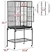 Topeakmart 53.7” Mid-Sized Quaker Parrot Conure Parakeet Lovebird Budgie Finch Canary Bird Cage Small Animal Cagethumb 2