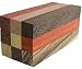 Exotic Wood Pen Blanks 9-Pack: Sapele, Bloodwood, Peruvian Walnut, Padauk, Iroko, Purple Heart, Wenge, Yellow Heart, Zebrawood
