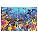 Melissa & Doug 427 Underwater Ocean Floor Puzzle (48 Pieces), 2 x 3 feet