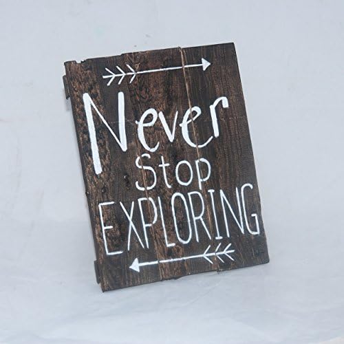 Never stop exploring Nursery decor Nursery wall art Nursery art Baby boy nursery Nursery decor girl Rustic nursery Hiking gift Wood sign