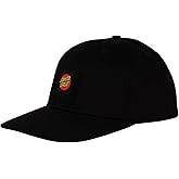 SANTA CRUZ Cruz Label Snapback Structured Hat Black OS Unisex