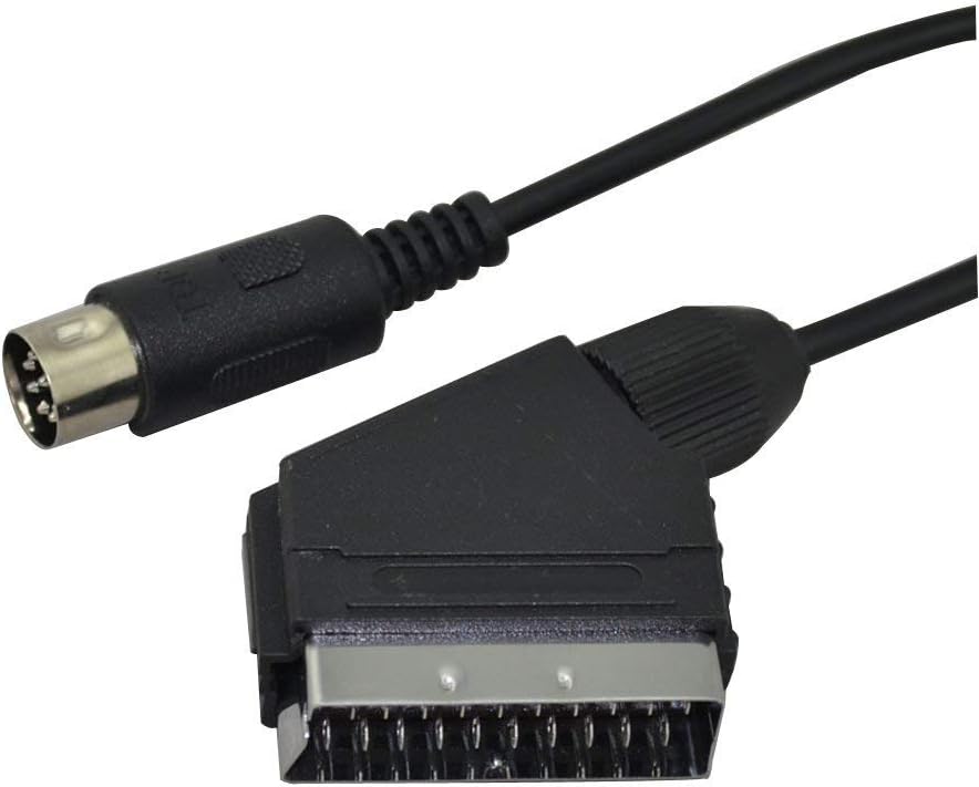 WICAREYO 5.9FT RGB Scart AV Cable Lead Audio Video Connector Compatible for Genesis Megadrive 2, 1.5 m - Image 5