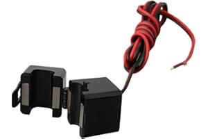 Split Core Current Transformer 50A-200A/5A Cable 100Cm 0.5% Accuracy Clamp Sensor For EV Charging Pile Power Grid 5G Base Sta