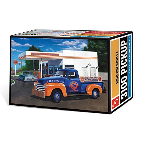 AMT 1076 1950 Chevrolet 3100 Pickup 1:25 Scale Plastic Model Kit - Requires Assembly
