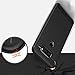 Dretal for LG V35 ThinQ Case, Carbon Fiber Shock Resistant Brushed Texture Soft TPU Phone case Anti-Fingerprint Flexible Full-Body Protective Cover for LG V35 ThinQ (Black)