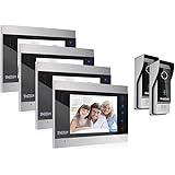 Amazon.com: AMOCAM Apartment Entry Intercom System, Wired