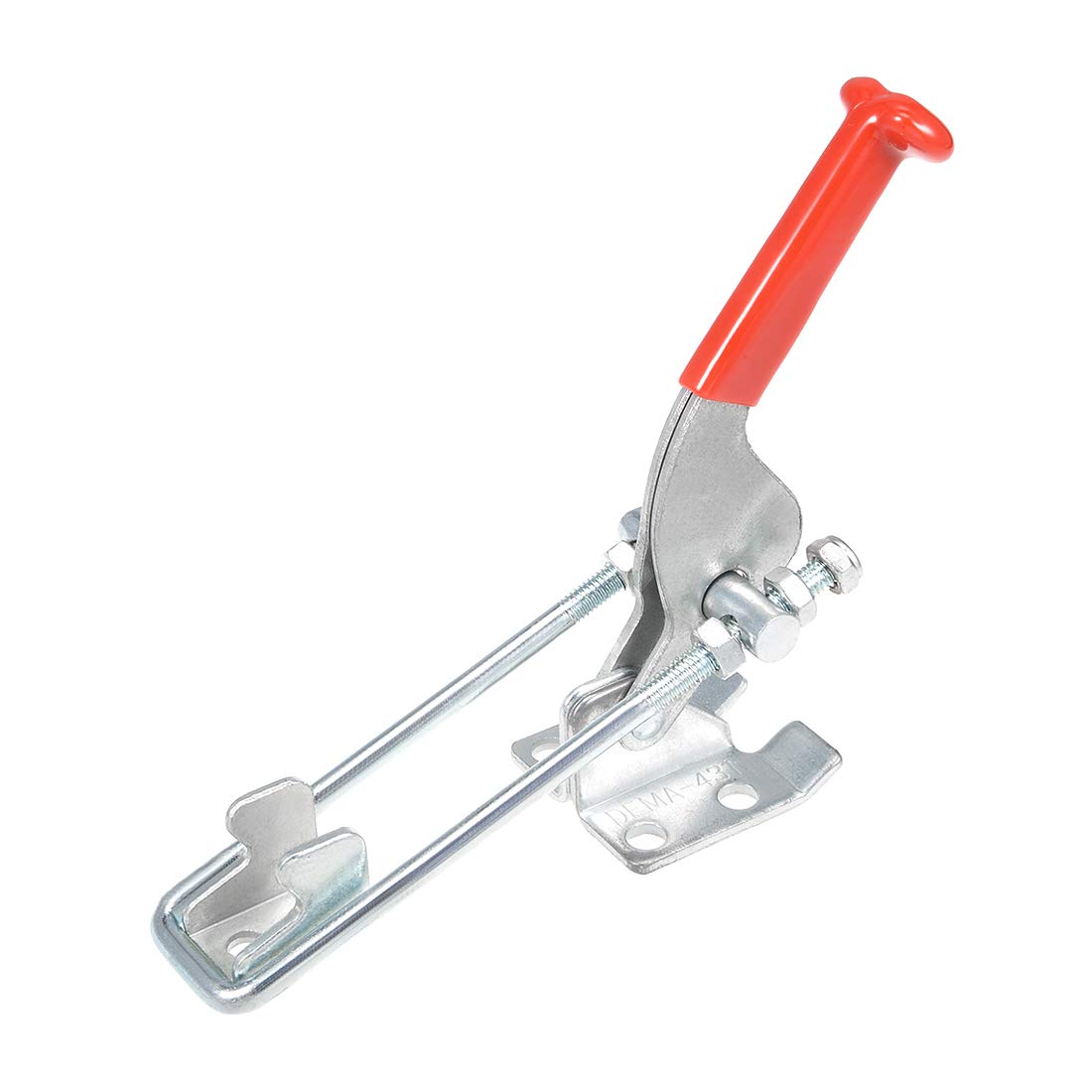 sourcing map Latch Type Toggle Clamp 300Kg 660lbs Pull Action Adjustable DEMA-431