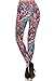 Leggings Depot Women's Pemium Quality Ultra Soft Printed Fashion Leggings -Regular and Plus Sizes (One Size: Small / Medium, Hummingbird Paradise)