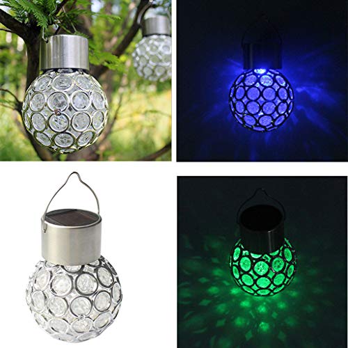 image for DEESEE(TM)_Home Clearance Sale!DEESEE(TM)Waterproof Solar Rotatable Ou