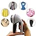 Lint Remover- Electric Rechargeable Fabric Shaver Operated Fabric Defuzzer-Shaver (White)