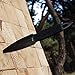 Tactical Survival Throwing Paracord Knife - Stainless Steel Blade - Thrower with Black Stylish Handle - Everyday Sports, Fighting and Rescue - Self-Defense and Camping FL 16710