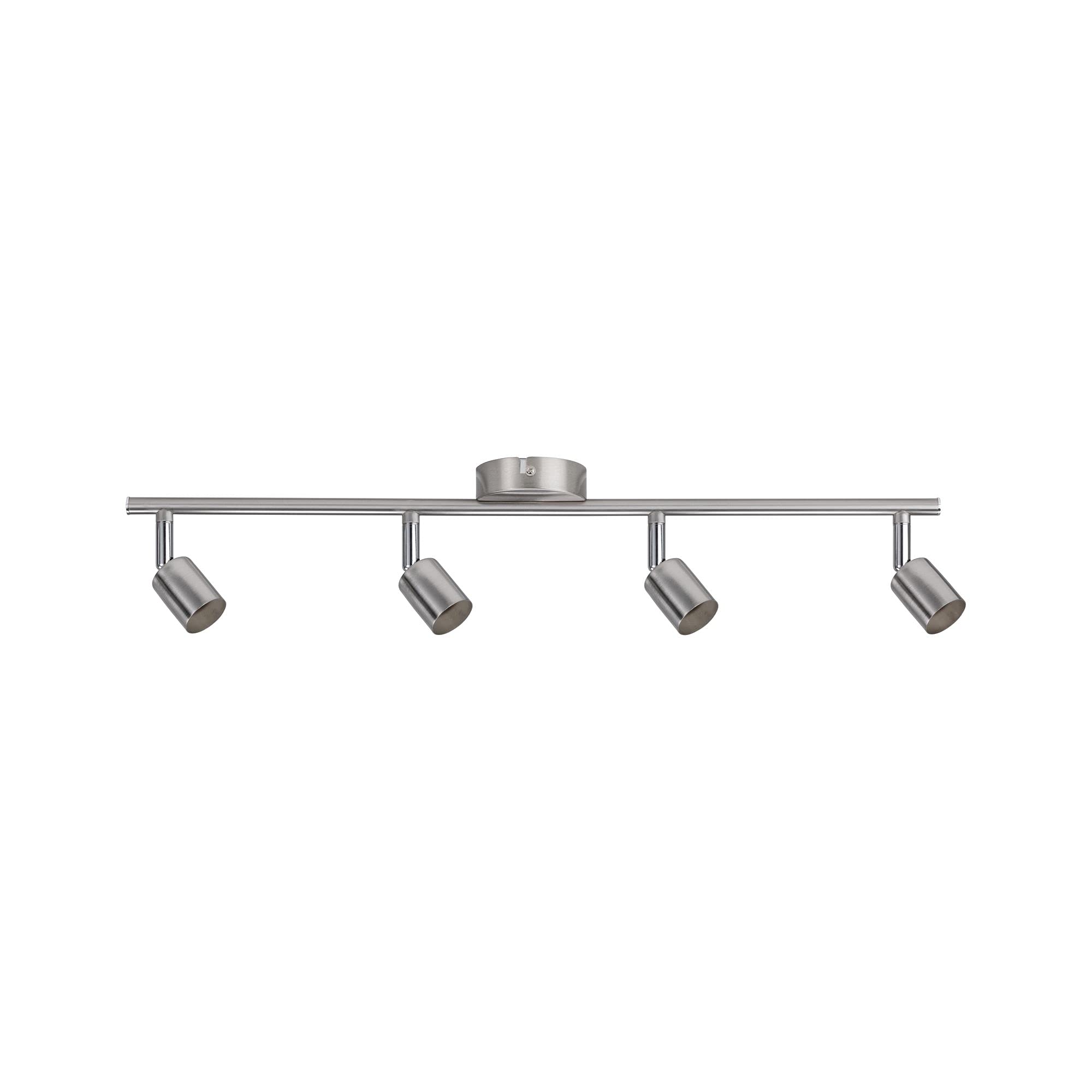 Paulmann 66746 Carolina Spotlight spot Without lamp Ceiling lamp max. 4x10 watts Nickel matt Metal GU10