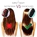 Hair Straightener Brush | Anti - Scald straightening Heat Brush | Ionic Ceramic Technology | LCD Screen | Auto Shut Off | Karma Beauty |(Pink)