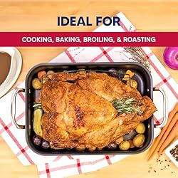 HIC Kitchen Rectangular Wire Roasting Rack, Nonstick