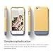 iPhone 6 Plus Case, elago® [Glide][Creamy Yellow/Royal Blue] - [Mix and Match][Premium Armor][True Fit] – for iPhone 6 Plus Only