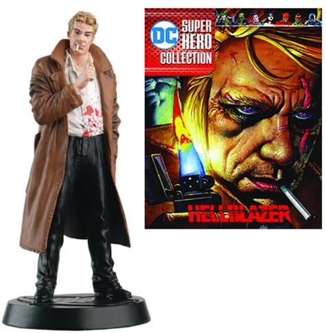 DC Superhero John Constantine Best Of Figure with Collector Magazine #35