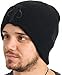 Star Wars Mandalorian Black Cuff Beanie Hat
