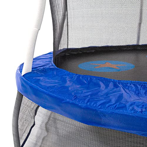 Skywalker Trampolines Mini Trampoline with Enclosure Net, 60 Inch, Blue Pricepulse