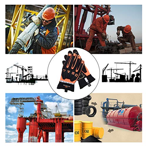 Vgo Offshore Anti Vibration OilProof Cut Resistant ANSI A5 Cut