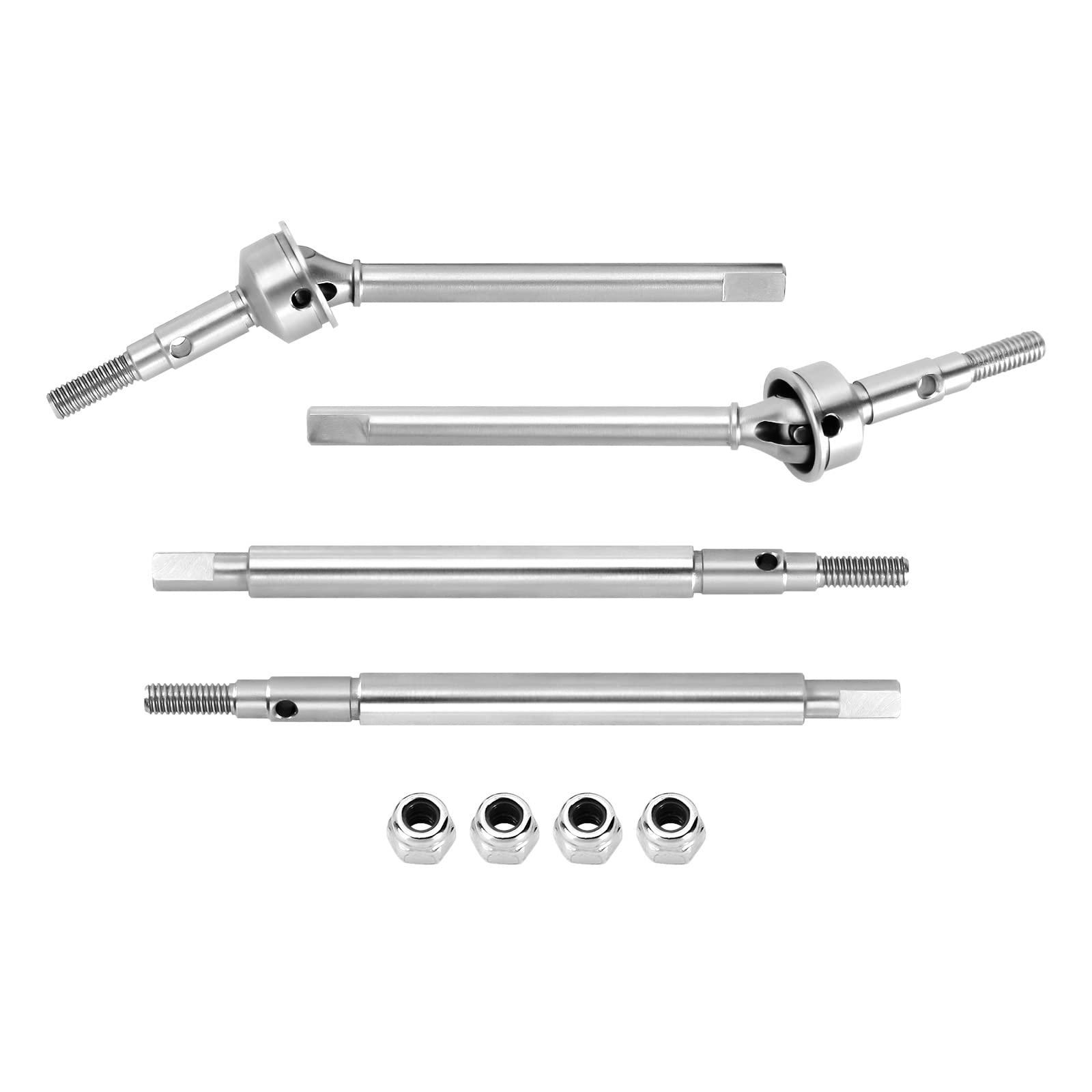 INJORA +2mm Extended Thread Dogbone CVD Front Rear