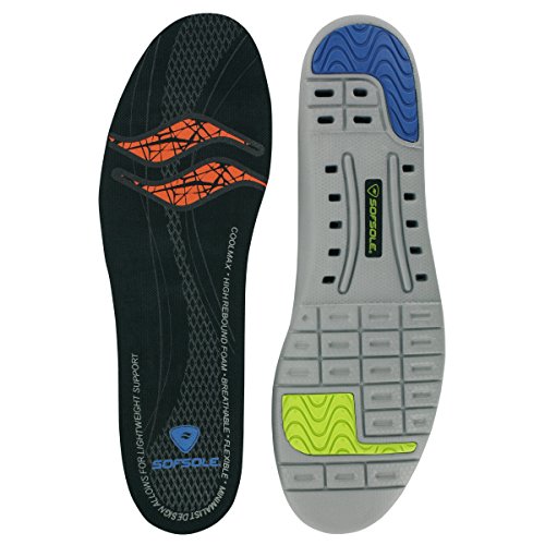 Sof Sole Thin Fit Lightweight Comfort Shoe Insole
