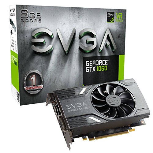 EVGA-GeForce-GTX-1060-GAMING-ACX-20-ventilador-nico-6-GB-GDDR5-soporte-DX12-OSD-PXOC-Tarjeta-Grafica-06G-P4-6161-KR