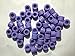 50 Pcs Small Type Dental Hygienist Silicone Instrument Color Code Rings Purple