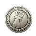 MerryXD Morgan Coins - 1881 Hobo Nickel Coin - Old Coin Collecting-USA Old Morgan Dollar - Commemorative Gift Coin - Plated Silver Replica Coins and Handmade Crafts Love it Style 6