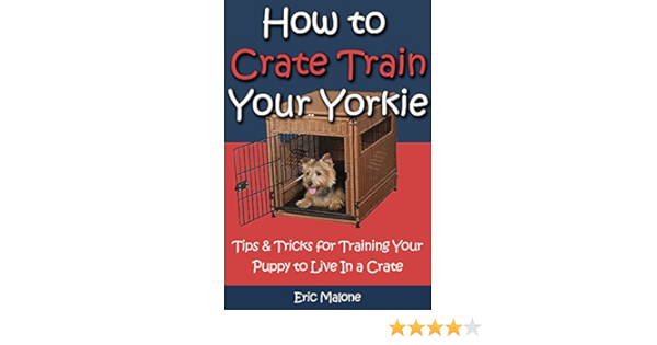 how to crate train a yorkie