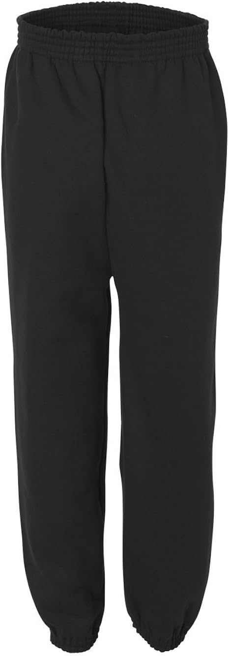 hanes youth white sweatpants