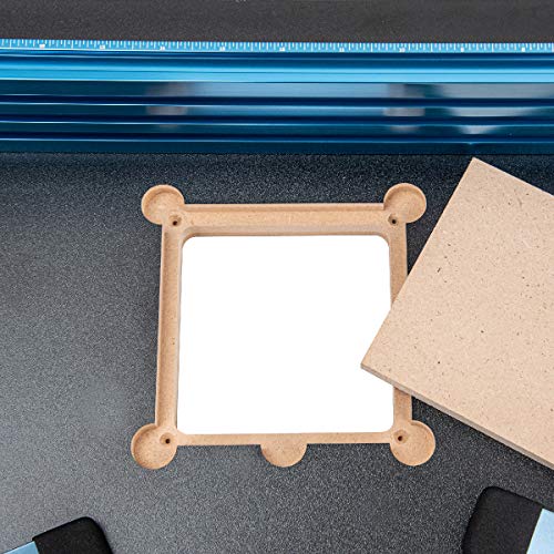 POWERTEC 71539 Drill Press Table 14Inch x 24Inch Aluminum