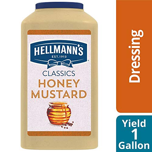 HELLMANN’S SALAD DRESSING, HONEY MUSTARD, 128-OUNCE