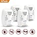 GEEKERS Ultrasonic Pest Repeller Plug in - Insects Repellent - Rodents Repeller - Repels Spiders, Mice, Bugs, CockRoaches, Mosquitoes, Flies, Rodents, Insects - Humans & Pets Safe [4-Pack]