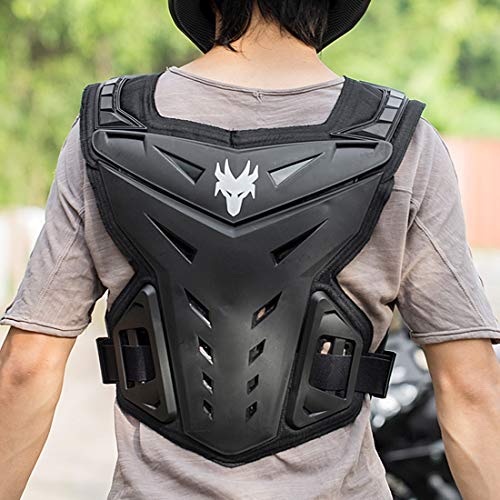 image for LLC-POWER Motorcycle Armor Vest Motorcycle Riding Chest Armor Back Pro