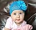 6 Pack Baby Hat - Baby Girl Shower Gifts - Perfect for Newborns, and Twins - Baby Photo Prop - Newborn Photography - Baby Clothes(light pink, dark pink, white, blue, and purple)