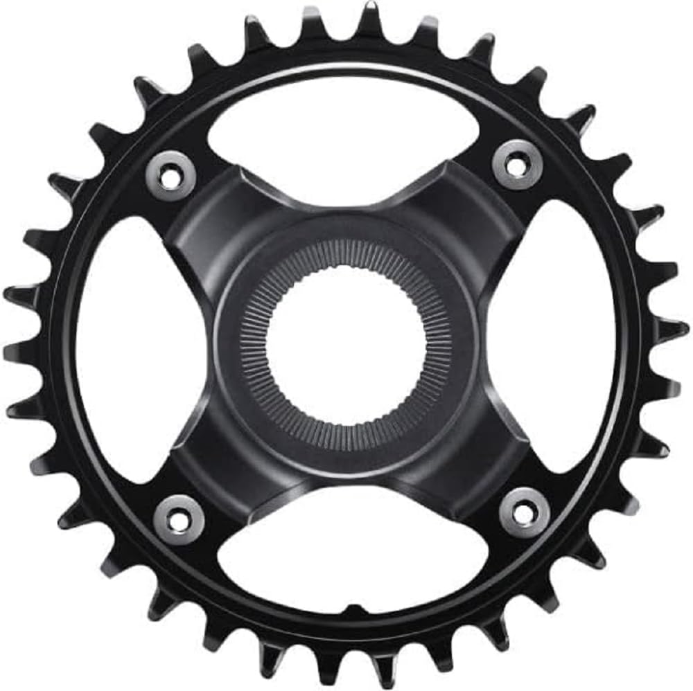 Shimano STEPS SM-CRE80 STEPS chainring for FC-E8000, 34T 53mm chainline, 12-speed, Black