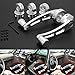 Femitu Chrome billet door handles window crank kit 1/2